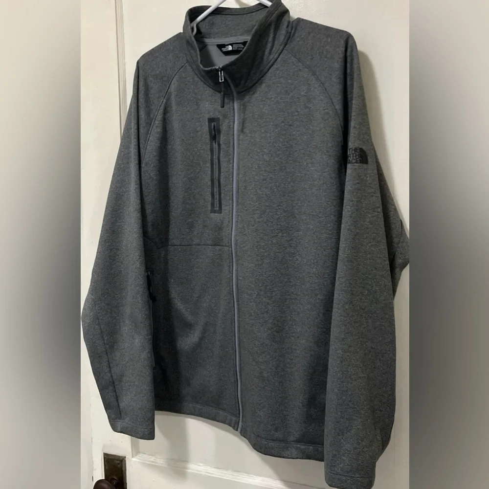 The North Face Charcoal Full-Zip Jacket